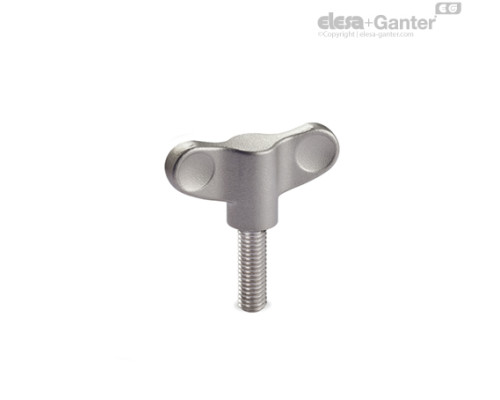 Зажимной барашек EWNM.48-SST-pM6x20 (222133) ELESA+GANTER