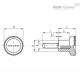 Ручка с накаткой EKK.35 p-M8x20-C6 (243421-C6) ELESA+GANTER