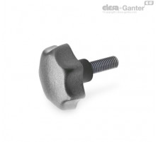 Лепестковая ручка GN 6336.4-SG-50-M10-35 ELESA+GANTER