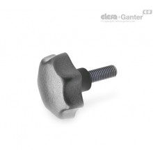Лепестковая ручка GN 6336.4-SG-63-M12-50 ELESA+GANTER