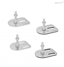 Регулируемая опора GN 43-80-M8-40-E0-SK ELESA+GANTER