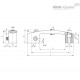 Ручка EBR.150-SWB-L-C (260581-C1) ELESA+GANTER