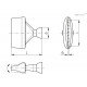 Сопло FHN.1/4-F (471121) ELESA+GANTER