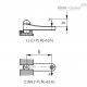 Рукоятка кривошипная EKH.100 A-12-C3 (210241-C3) ELESA+GANTER