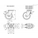 Колесико RE.F4-100-SSF-H (451441) ELESA+GANTER