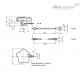 Лепестковая ручка GN 5334.13-50-M10-A ELESA+GANTER