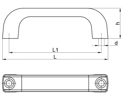 Ручка PTT1408 EMES