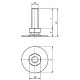 Опора K0678.03008X050 Kipp