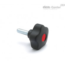 Лепестковая поворотная ручка VCT.43 p-M6x30-SOFT-C6 (169905-C6) ELESA+GANTER