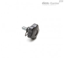 Лепестковая поворотная ручка VCT.25 p-M5x10-RC-C9 (68906-C9) ELESA+GANTER