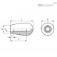 Коническая ручка I.622/40-M8-C9 (120991) ELESA+GANTER