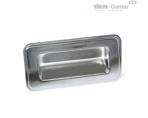 Вставка дверной ручки GN 7332-155-C-1-EP ELESA+GANTER