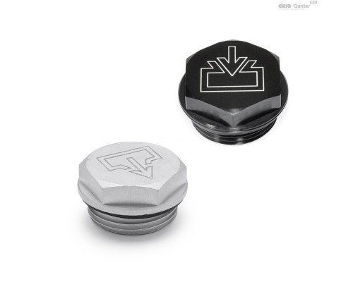 Заглушка GN 742-32-M26x1,5-OS-2 ELESA+GANTER