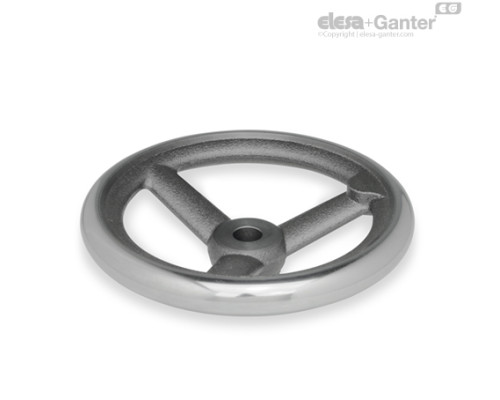 Маховик DIN 950-GG-250-B24-A ELESA+GANTER Маховик DIN 950-GG-250-B24-A ELESA+GANTER
