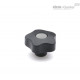 Лепестковая поворотная ручка VCT.40 B-M10-C3 (69895-C3) ELESA+GANTER