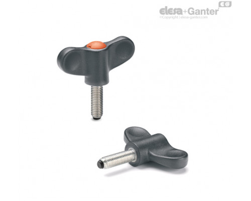 Зажимной барашек EWN.55-SST-p-M8x30-PO-C2 (224656-C2) ELESA+GANTER