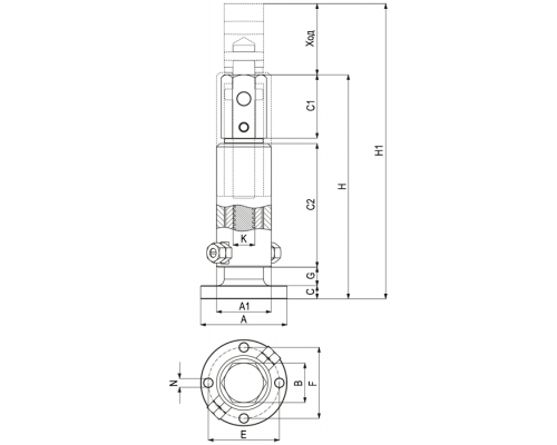 Домкраты 843-5 Kukamet