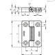 Петля CFV.65 EH-6 (427621) ELESA+GANTER