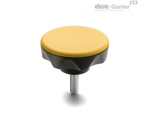 Ручка с углублениями с внутренней стороны ELK.70 p-M12x40-C4 (222651-C4) ELESA+GANTER