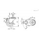 Колёсико RE.C7-050-CBF-G (452202) ELESA+GANTER