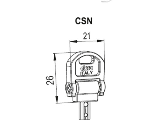 Ручка EBR.150-CH-6-16-C4 (260521-C4) ELESA+GANTER