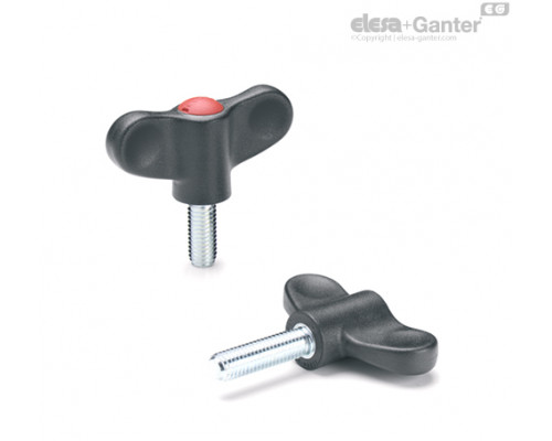 Зажимной барашек EWN.48 p-M6x40-C6 (223556-C6) ELESA+GANTER