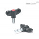 Зажимной барашек EWN.48 p-M6x40-C6 (223556-C6) ELESA+GANTER