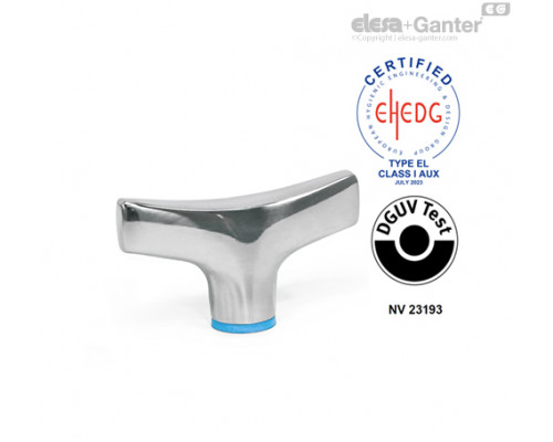 Гайка-барашек GN 8341-40-M4-PL-E ELESA+GANTER
