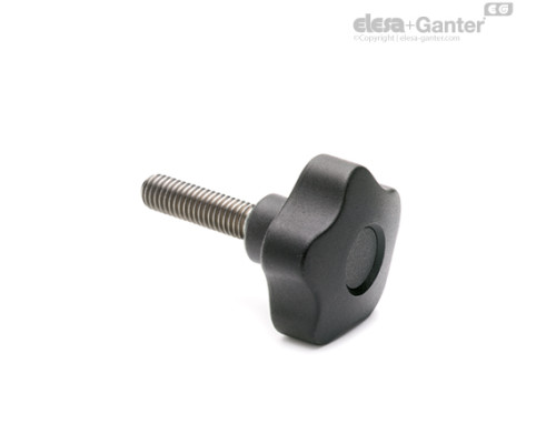 Лепестковая поворотная ручка VCT.25-SST-p-M5x20-C9 (69839-C9) ELESA+GANTER