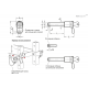 Установочный штифт GN 314-8-35-L-SC-NI ELESA+GANTER