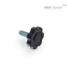 Лепестковая гайка с резьбовой втулкой GFL.40 p-M8x20 (168551) ELESA+GANTER