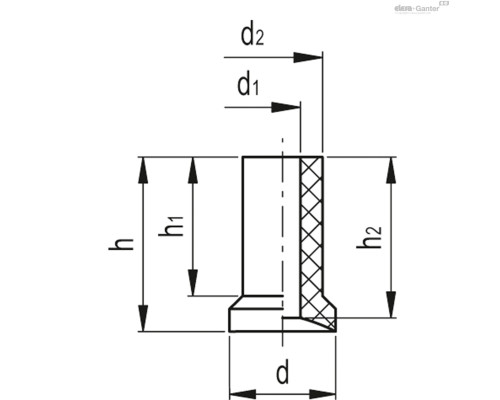 Вакуумная присоска VVH-04-A (VV.52001) ELESA+GANTER