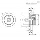 Ручка управления MBR.40 B-6+FK-C6 (34834-C6) ELESA+GANTER