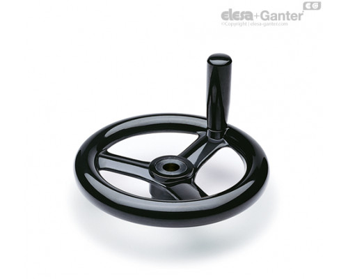Маховик со спицами VR.100 FP+I-A10 (77121-10) ELESA+GANTER