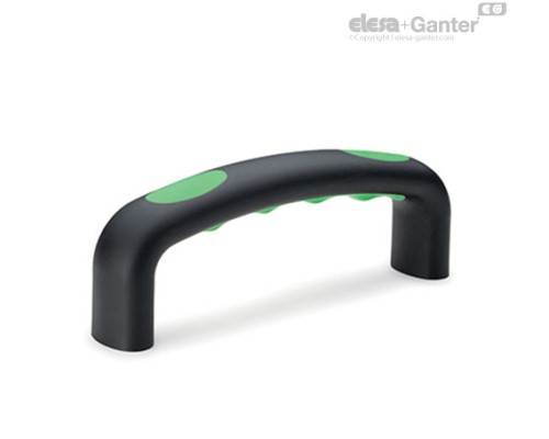 Мостовидная ручка M.343/150 B-M6-SOFT-C17 (38623) ELESA+GANTER