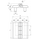 Петли ZMCB40X40 EMES