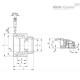 Ручка ESC-SFT.110-5-NC+NO-C-C (225077) ELESA+GANTER