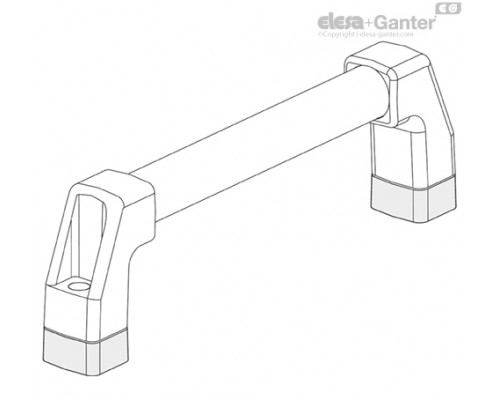 Распорная втулка DS-M.1043/30-10 (15291) ELESA+GANTER