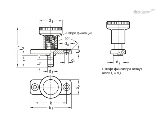 Штифт стопорный GN 608.1-6-14 ELESA+GANTER