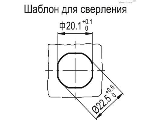Замок CQTF/A-FM-35-30-AE-V0 (421265) ELESA+GANTER