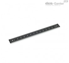 Линейка GN 711.2-AL-500-S-U-1 ELESA+GANTER
