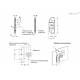 Направляющая пластина GN 120.2-60-4-A-SW ELESA+GANTER