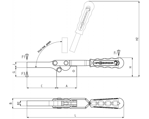 Прижимы 142-4 Kukamet