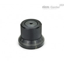 Регулируемая ручка GN 700-66-K12-KS ELESA+GANTER