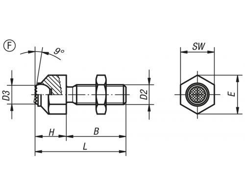 Упоры K0287.310 Kipp