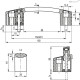 Ручка EBR.150-CH-6-60-C1 (260525-C1) ELESA+GANTER