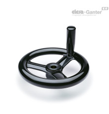 Маховик со спицами VR.180 FP+I-A18 (77521-18) ELESA+GANTER