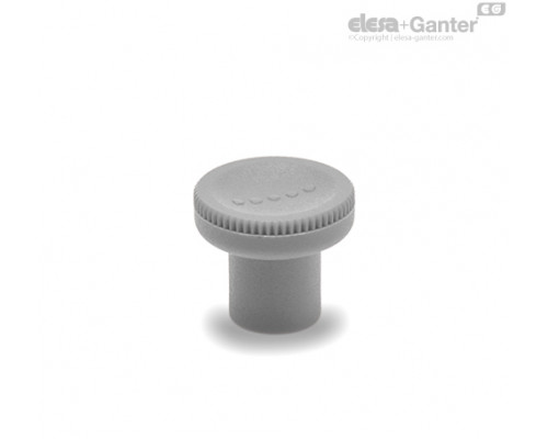 Ручка с накаткой EKK.16 B-M3-C3 (242081-C3) ELESA+GANTER