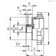 Лепестковая ручка VHT.110-GXX2 A-12 (CE.30351) ELESA+GANTER