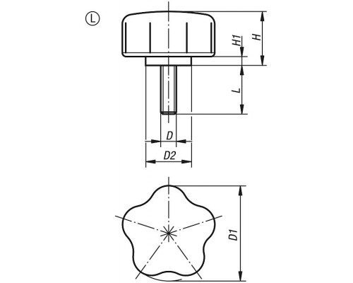 Ручка K0279.4005 Kipp